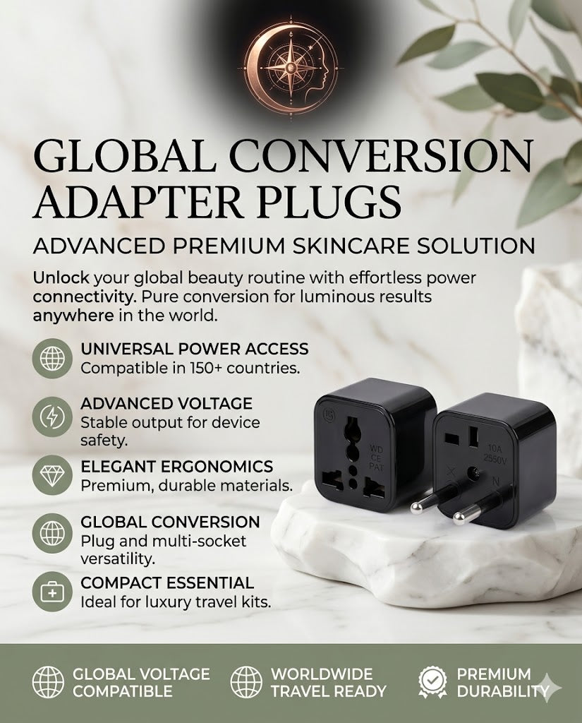 Global Conversion Adapter Plugs — Advanced Premium Skincare Solution