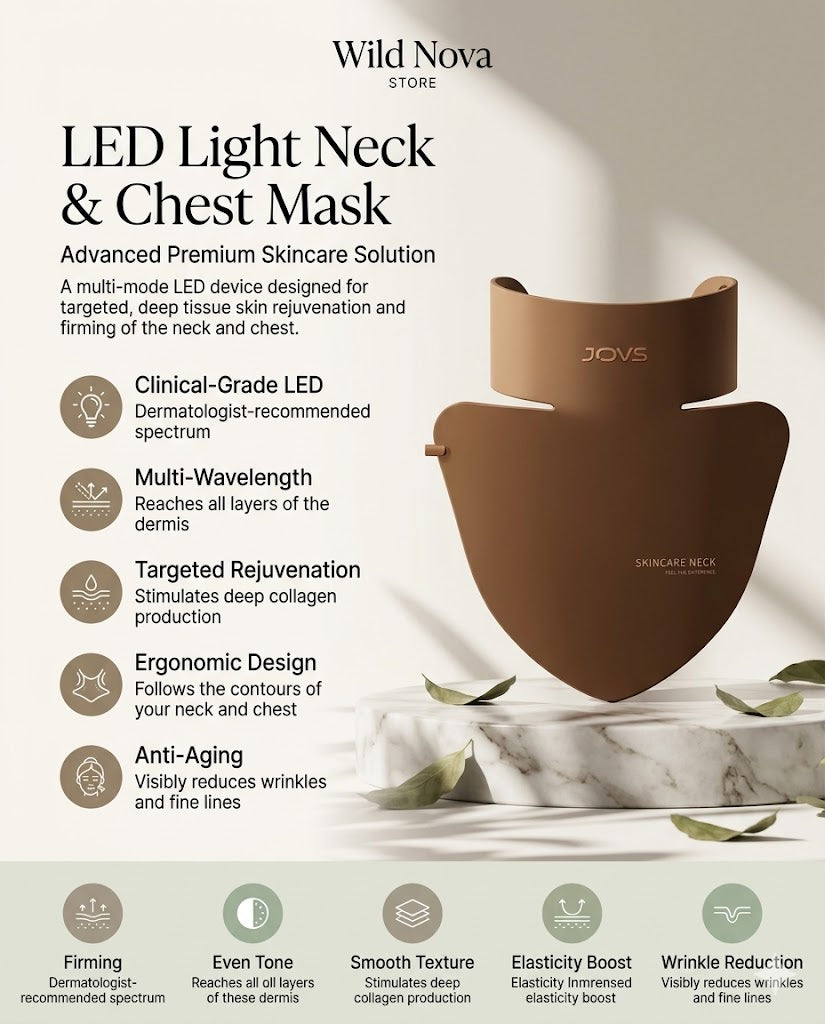 LED Light Neck & Chest Mask — Advanced Premium Skincare Solution