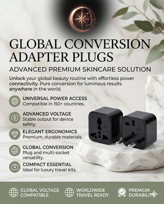 Global Conversion Adapter Plugs — Advanced Premium Skincare Solution