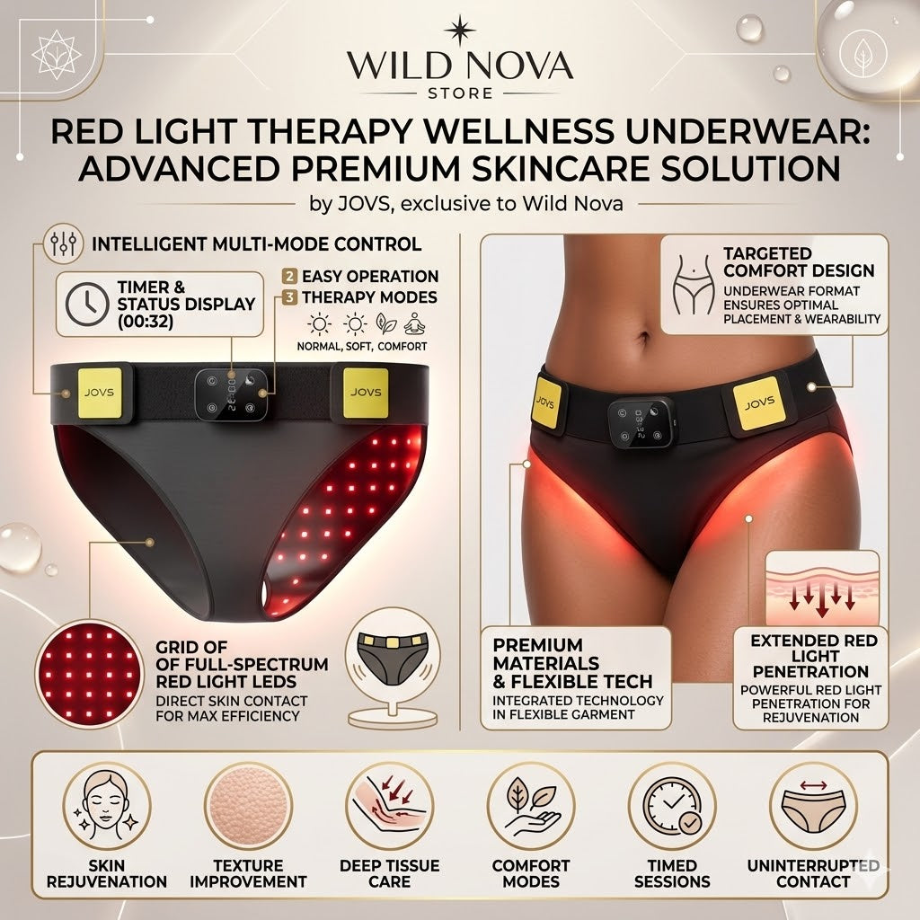 Red Light Therapy Wellness Underwear — Advanced Premium Skincare Solution