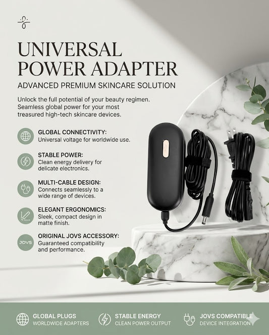 Universal Power Adapter — Advanced Premium Skincare Solution