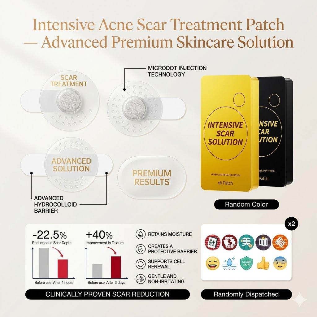 Intensive Acne Scar Treatment Patch — Advanced Premium Skincare Solution