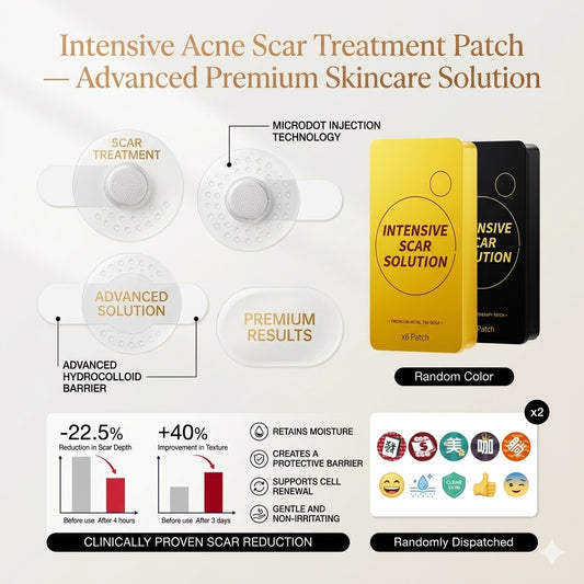 Intensive Acne Scar Treatment Patch — Advanced Premium Skincare Solution